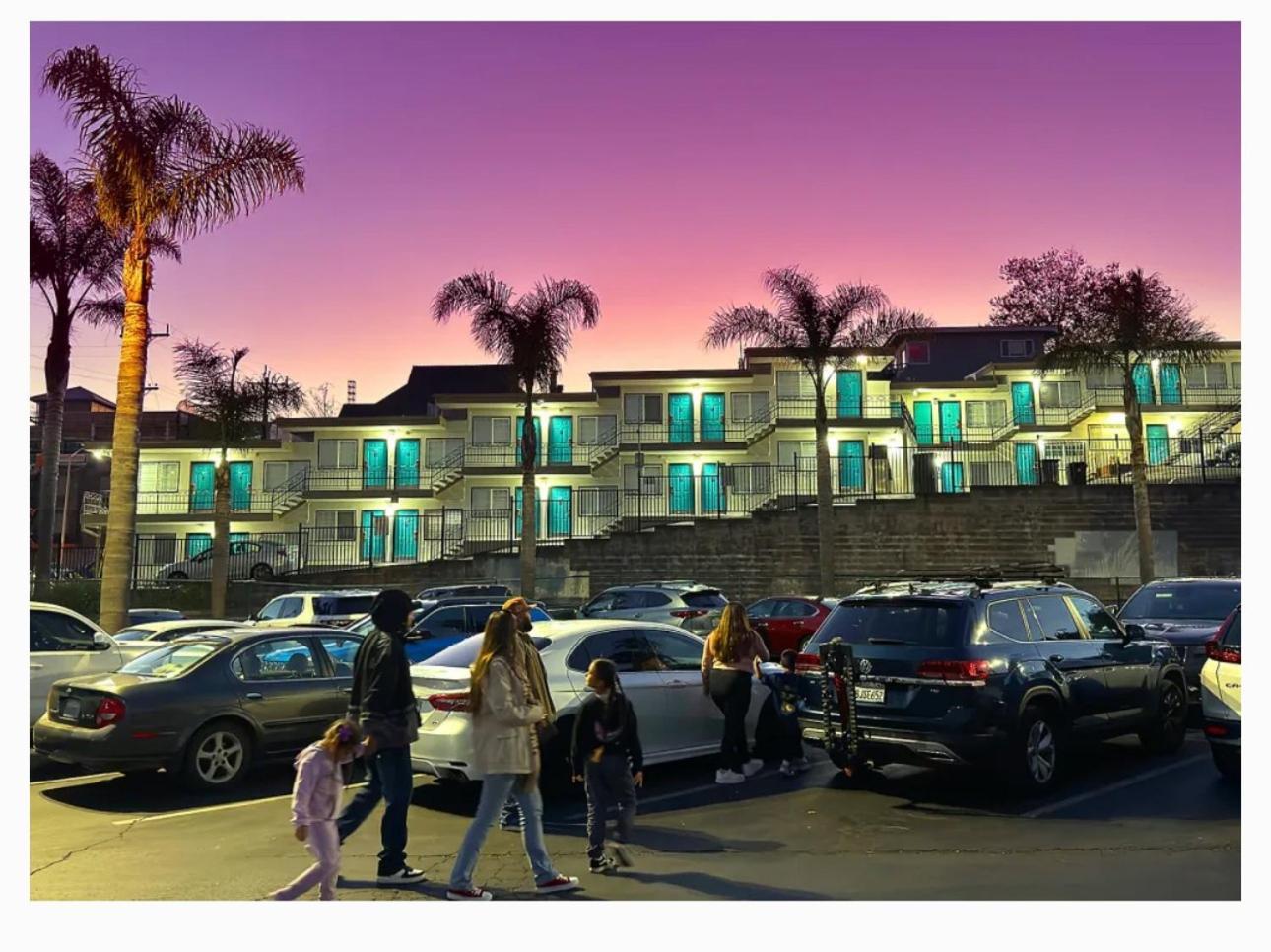 Fireside Inn By The Beach Boardwalk & Bowling Santa Cruz Exteriér fotografie